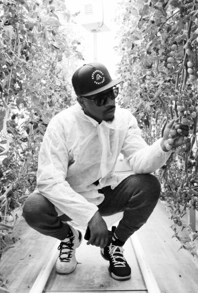 Ramel Bradley, Co-Founder Ramel Bradley, co-founder of More Than Academy, standing at AppHarvest.